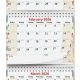 3-Month Wall Calendar 2026 2027, Move-a-Page, Vertical Style