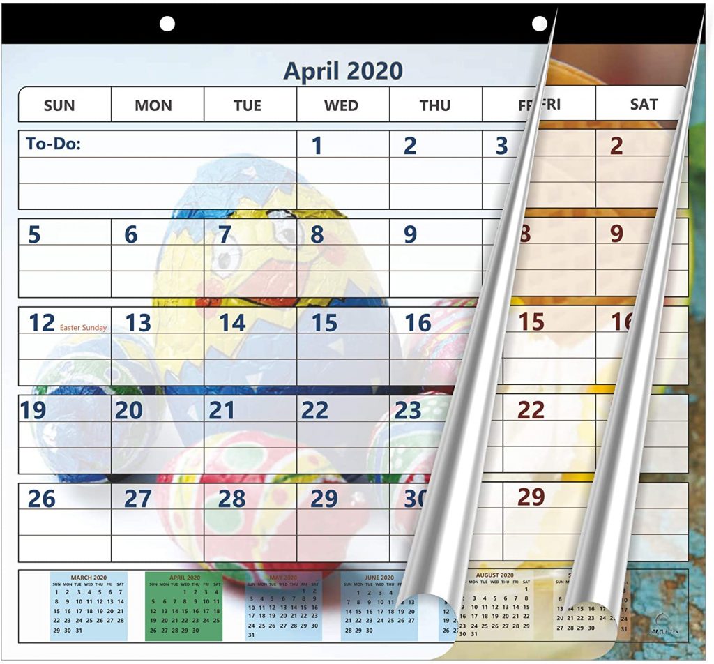 magnetic calendar for refrigerator