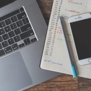 digital and paper planner