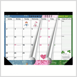 2022-2023 colorful large magnetic calendar