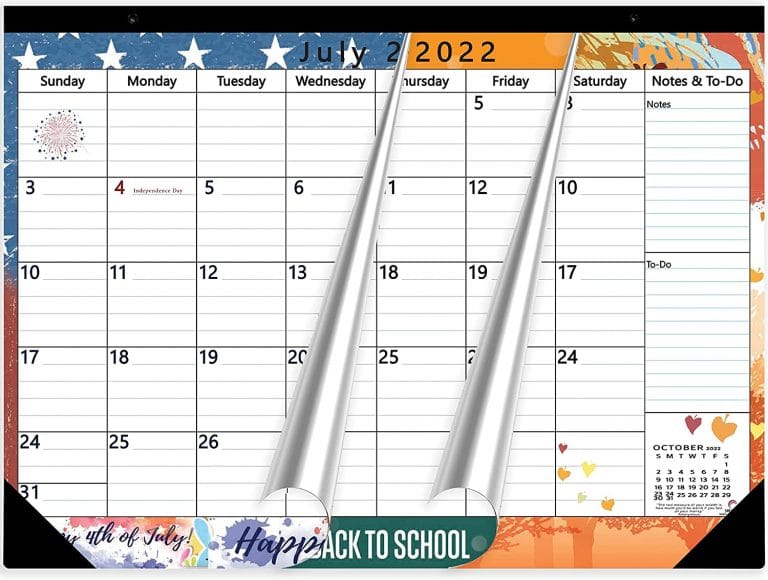 Large Calendar For Fridge 20222023 StriveZen