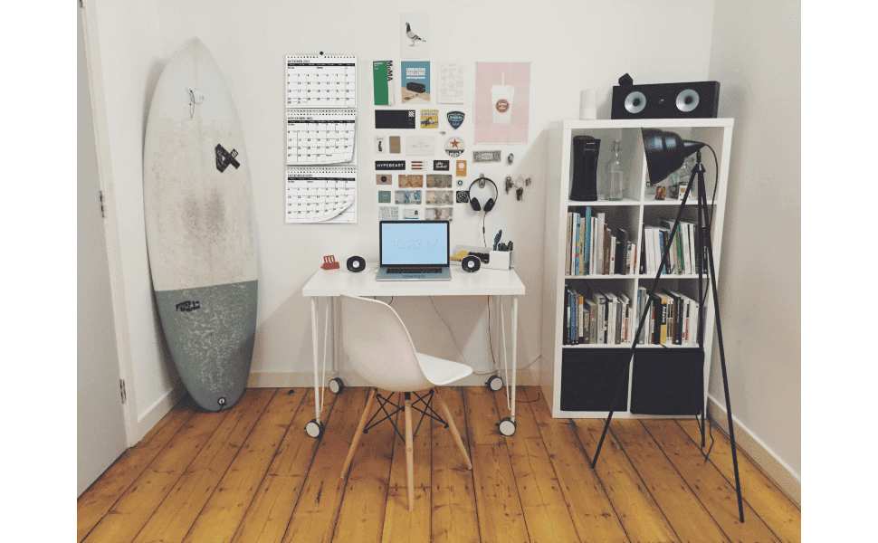 3-month view wall calendar