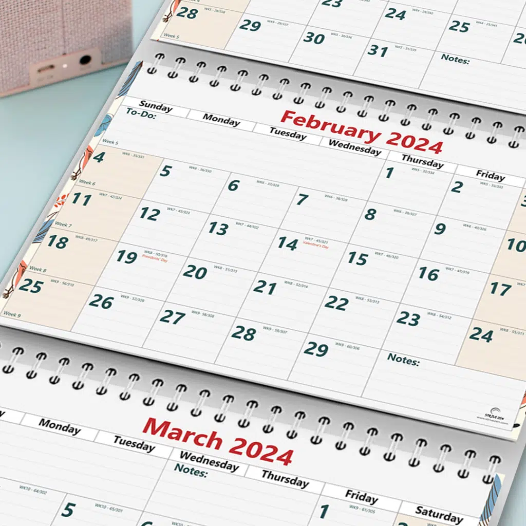 wall calendar 2024