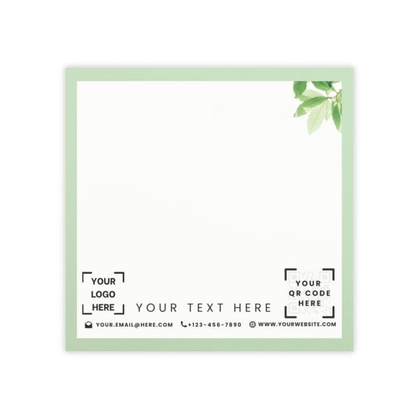 Custom Post-it Notes in bright colors