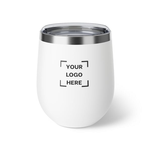 Promotional Custom Personalized Insulated Wine Cup – 12oz Copper Vacuum Tumbler, Corporate Gift