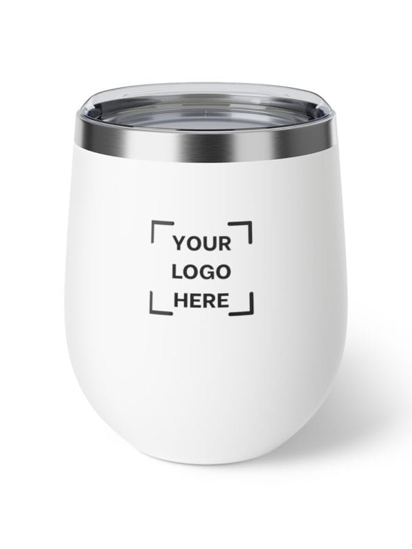 Promotional Custom Personalized Insulated Wine Cup – 12oz Copper Vacuum Tumbler, Corporate Gift