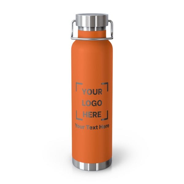 Promotional Custom Personalized Copper Vacuum Insulated Water Bottle – 22oz Travel Mug, Eco-Friendly Branded Gift - Image 7