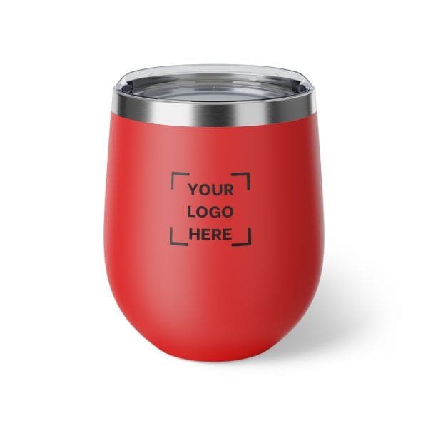 Promotional Custom Personalized Insulated Wine Cup – 12oz Copper Vacuum Tumbler, Corporate Gift - Image 4