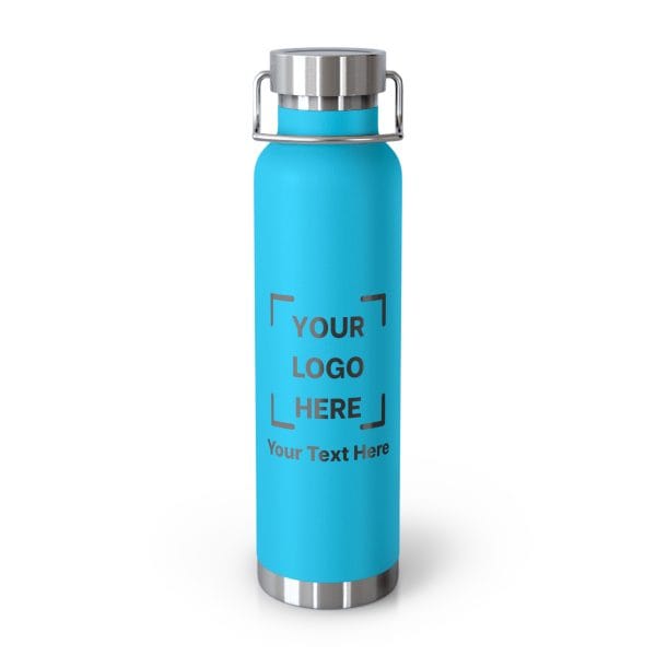 Promotional Custom Personalized Copper Vacuum Insulated Water Bottle – 22oz Travel Mug, Eco-Friendly Branded Gift - Image 9