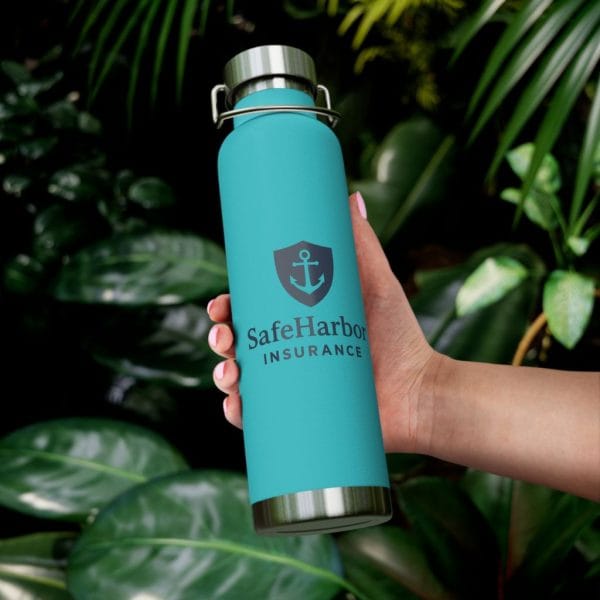 Promotional Custom Personalized Copper Vacuum Insulated Water Bottle – 22oz Travel Mug, Eco-Friendly Branded Gift - Image 13